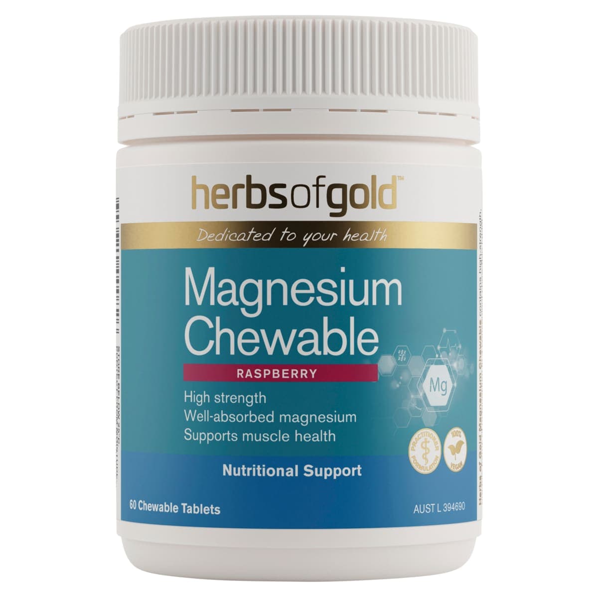 Thumbnail Herbs of Gold Magnesium Chewable 60 Tablets
