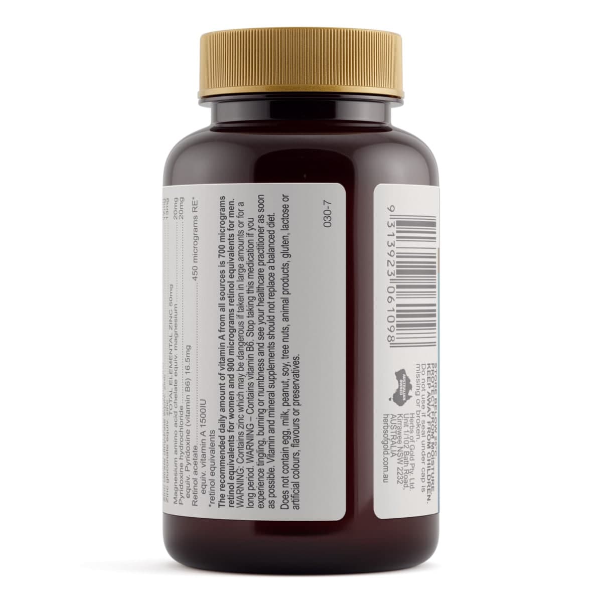 Thumbnail Herbs of Gold Ultra Zinc+ 60 Capsules