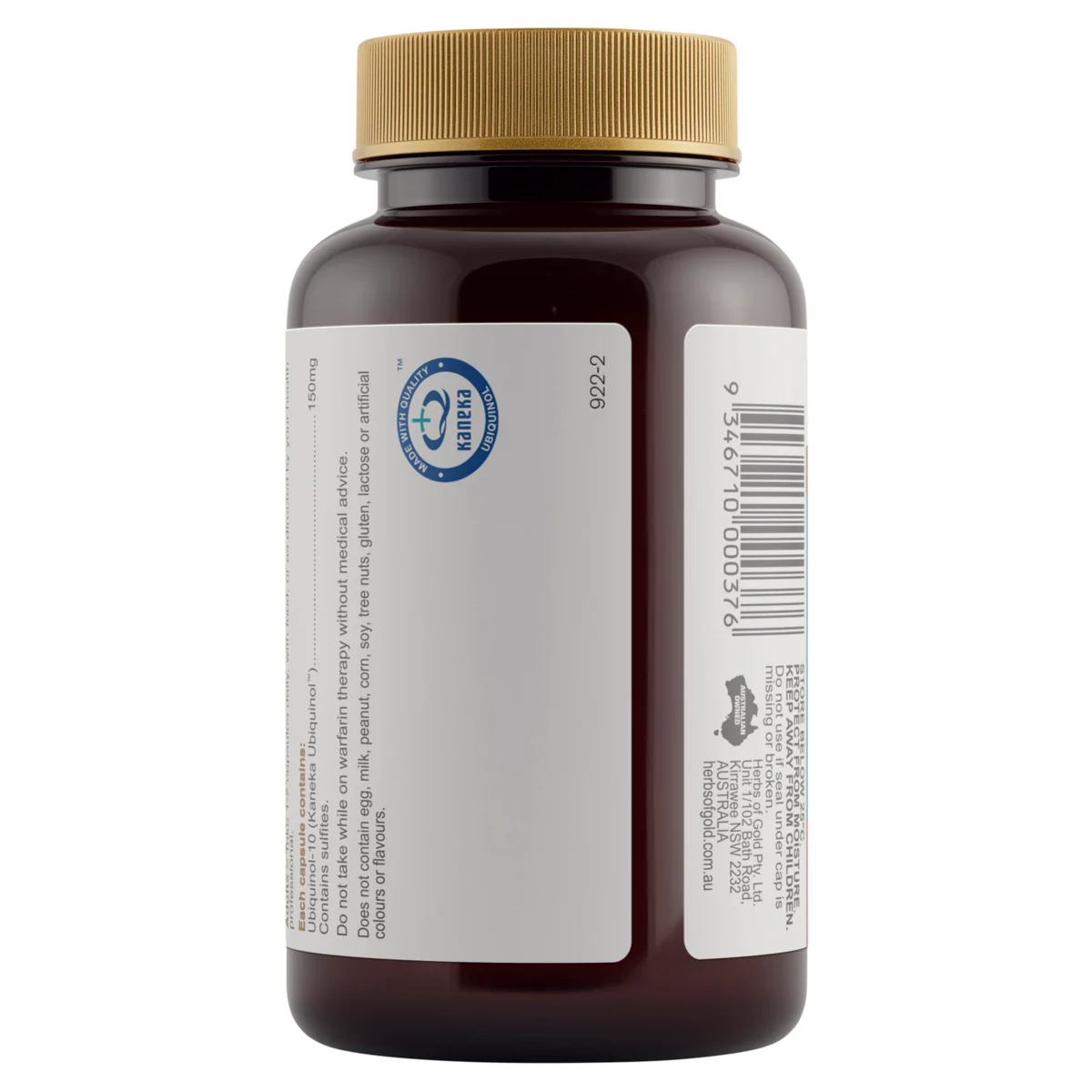 Thumbnail Herbs of Gold Ubiquinol 150mg 60 Capsules