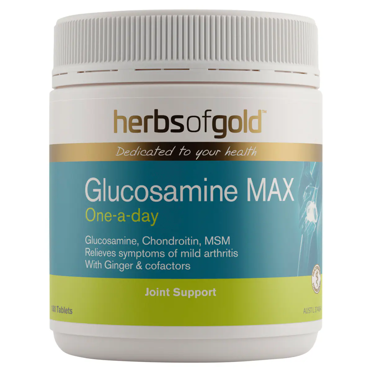 Thumbnail Herbs of Gold Glucosamine MAX 180 Tablets
