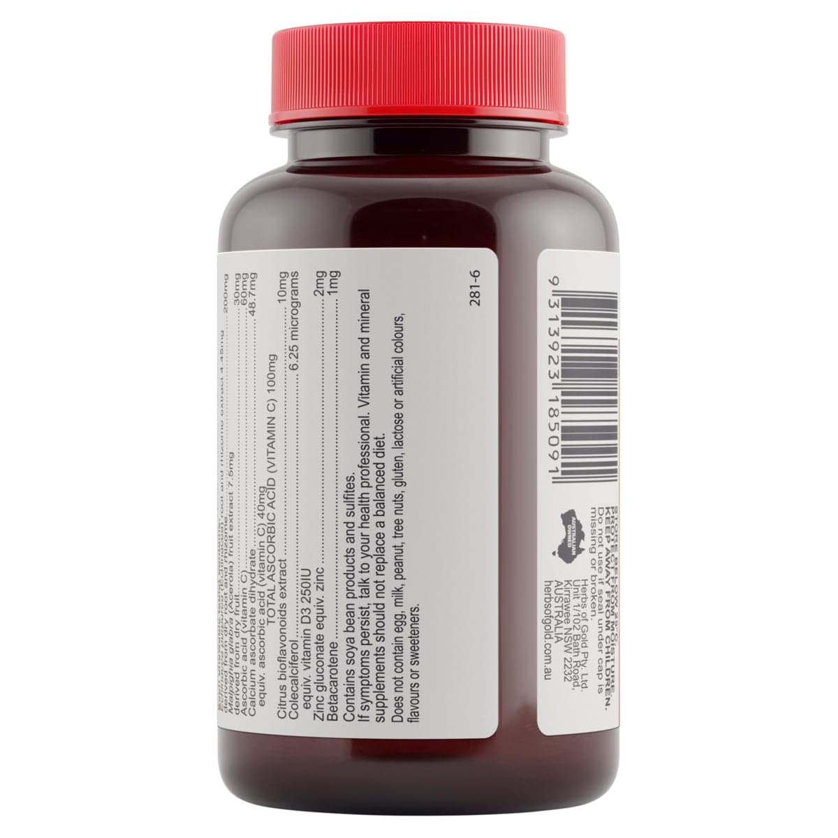 Thumbnail Herbs of Gold Childrens Immune Care 60 Chewable Tablets
