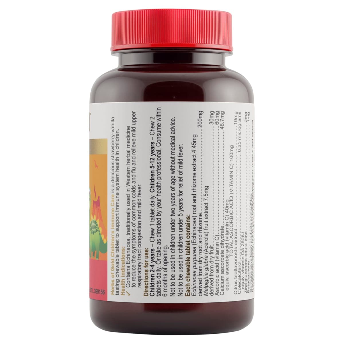 Thumbnail Herbs of Gold Childrens Immune Care 60 Chewable Tablets