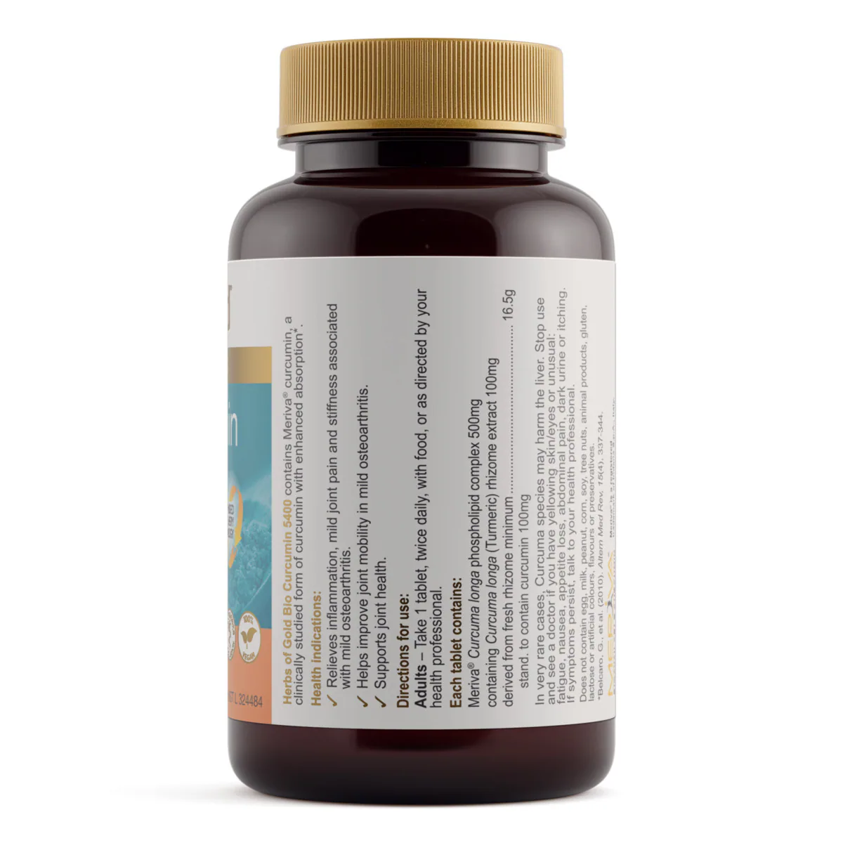 Thumbnail Herbs of Gold Bio Curcumin 5400 60 Tablets