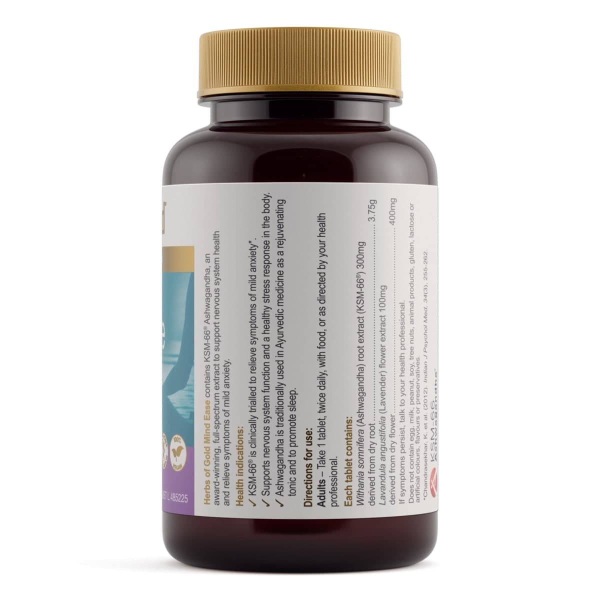 Thumbnail Herbs of Gold Mind Ease 60 Tablets