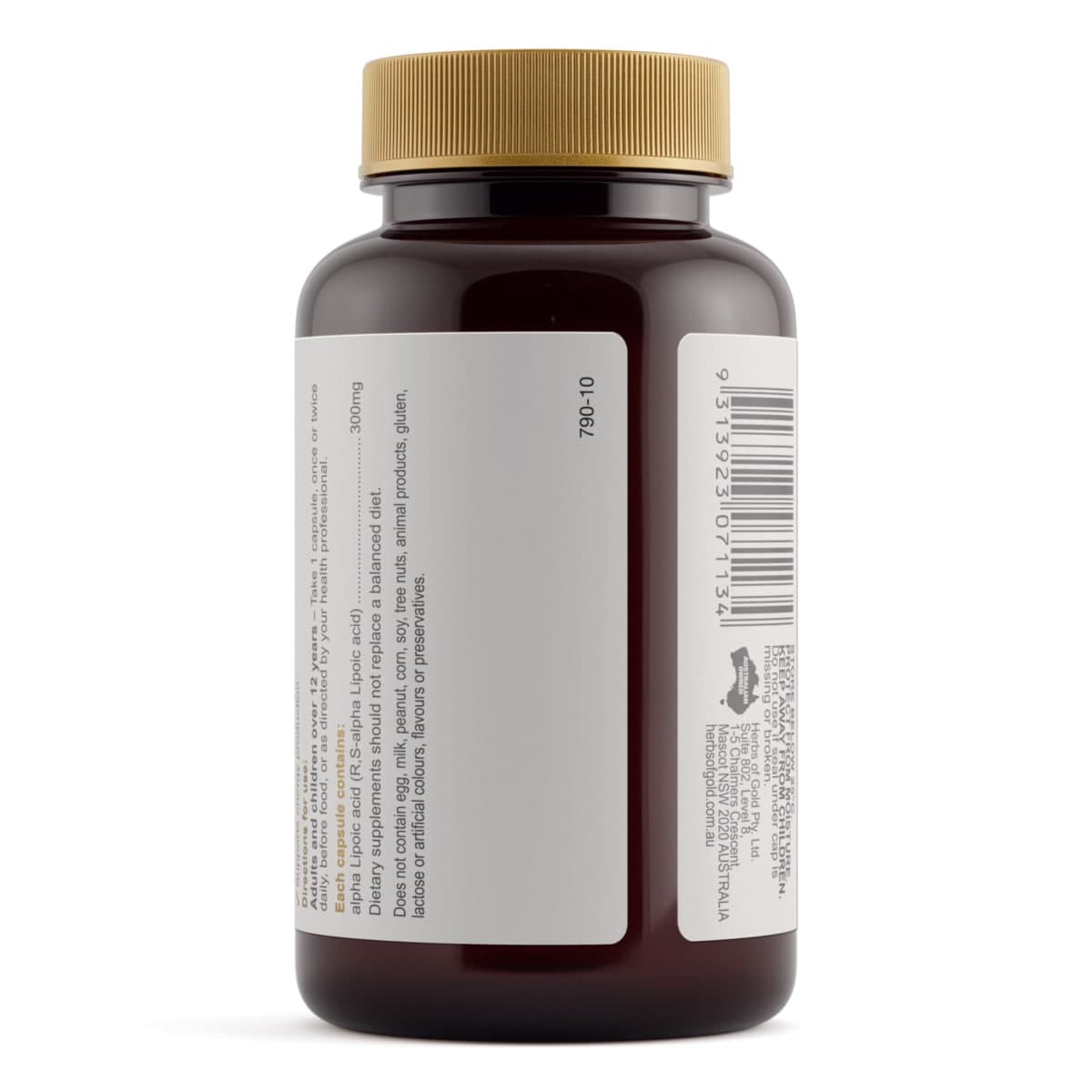 Thumbnail Herbs of Gold Alpha Lipoic 300 60 Capsules