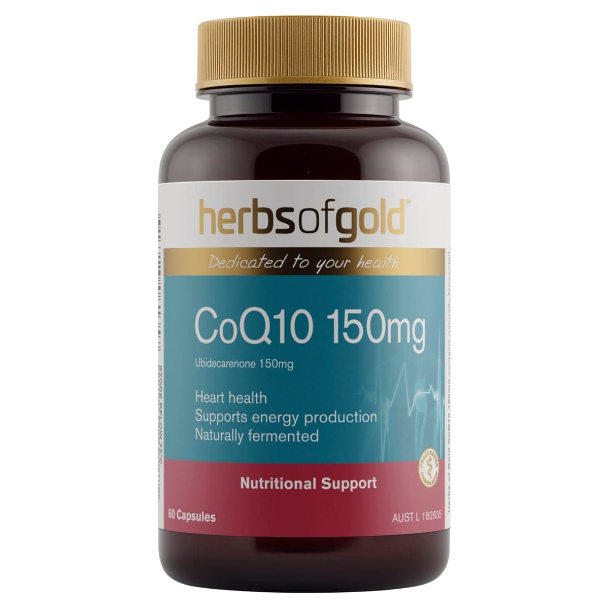 Thumbnail Herbs of Gold CoQ10 150mg 60 Capsules