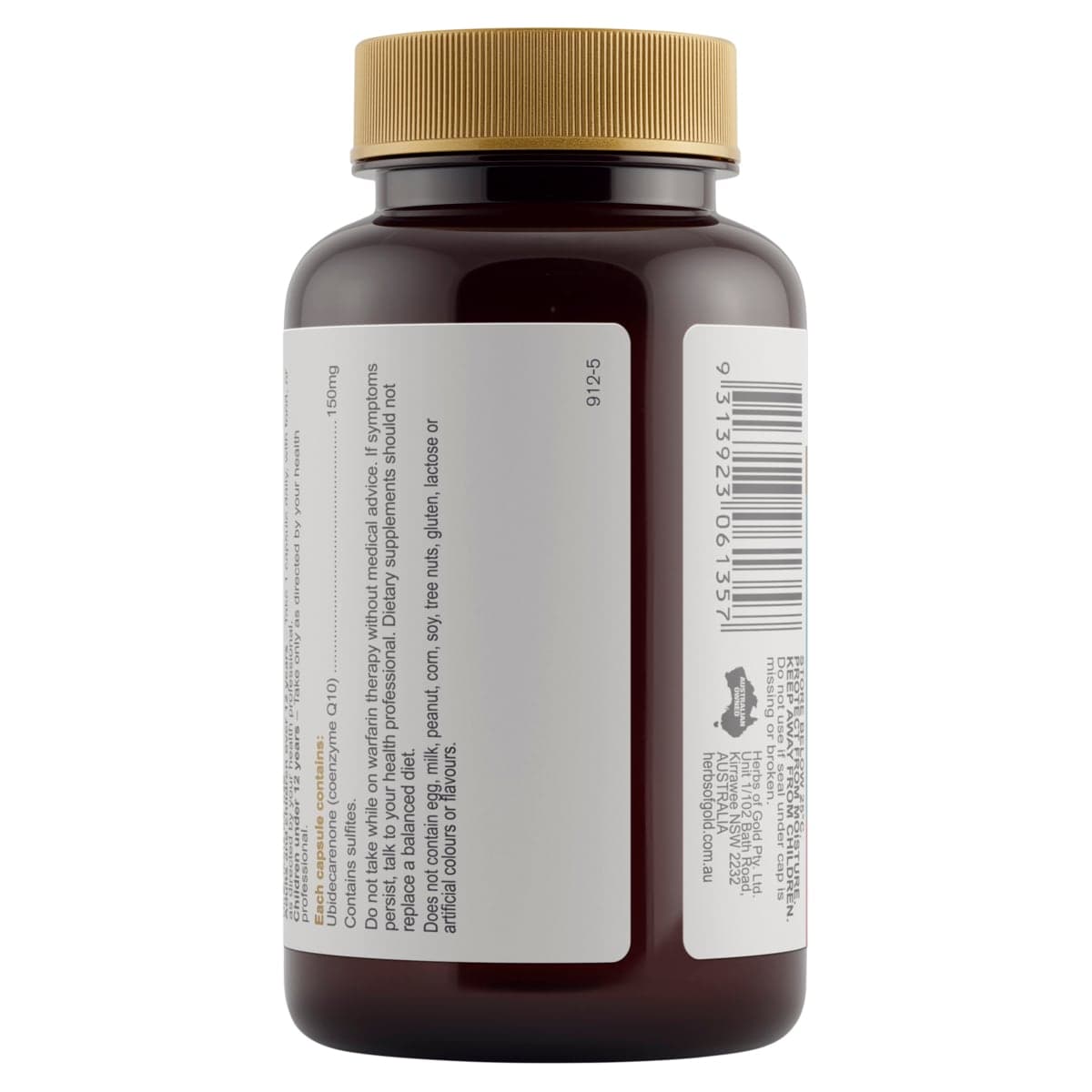 Thumbnail Herbs of Gold CoQ10 150mg 60 Capsules