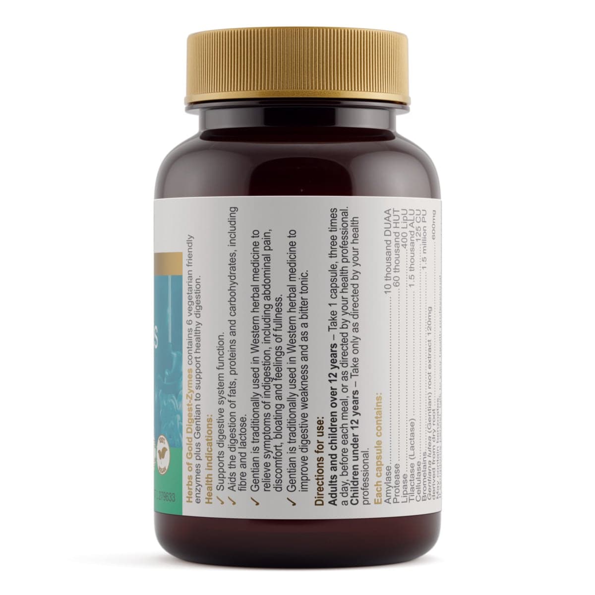 Thumbnail Herbs of Gold Digest-Zymes 60 Capsules