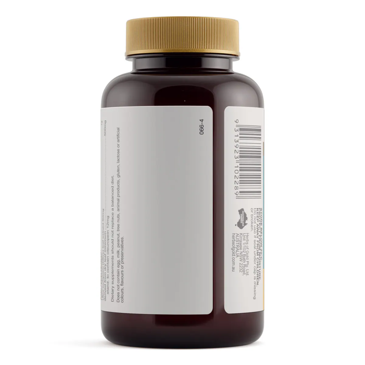 Thumbnail Herbs of Gold Lysine 1000 + Olive Leaf 100 Tablets