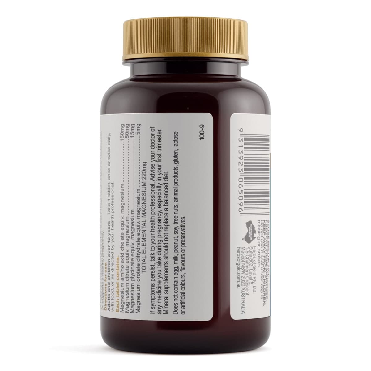 Thumbnail Herbs of Gold Magnesium Forte 60 Tablets