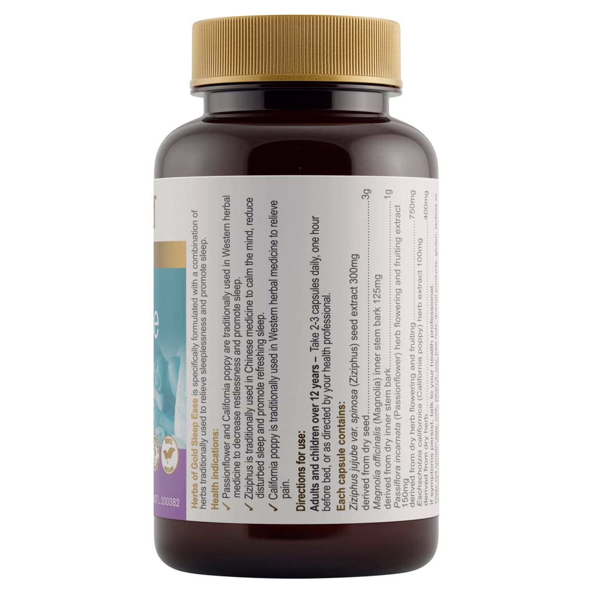 Thumbnail Herbs of Gold Sleep Ease 60 Capsules