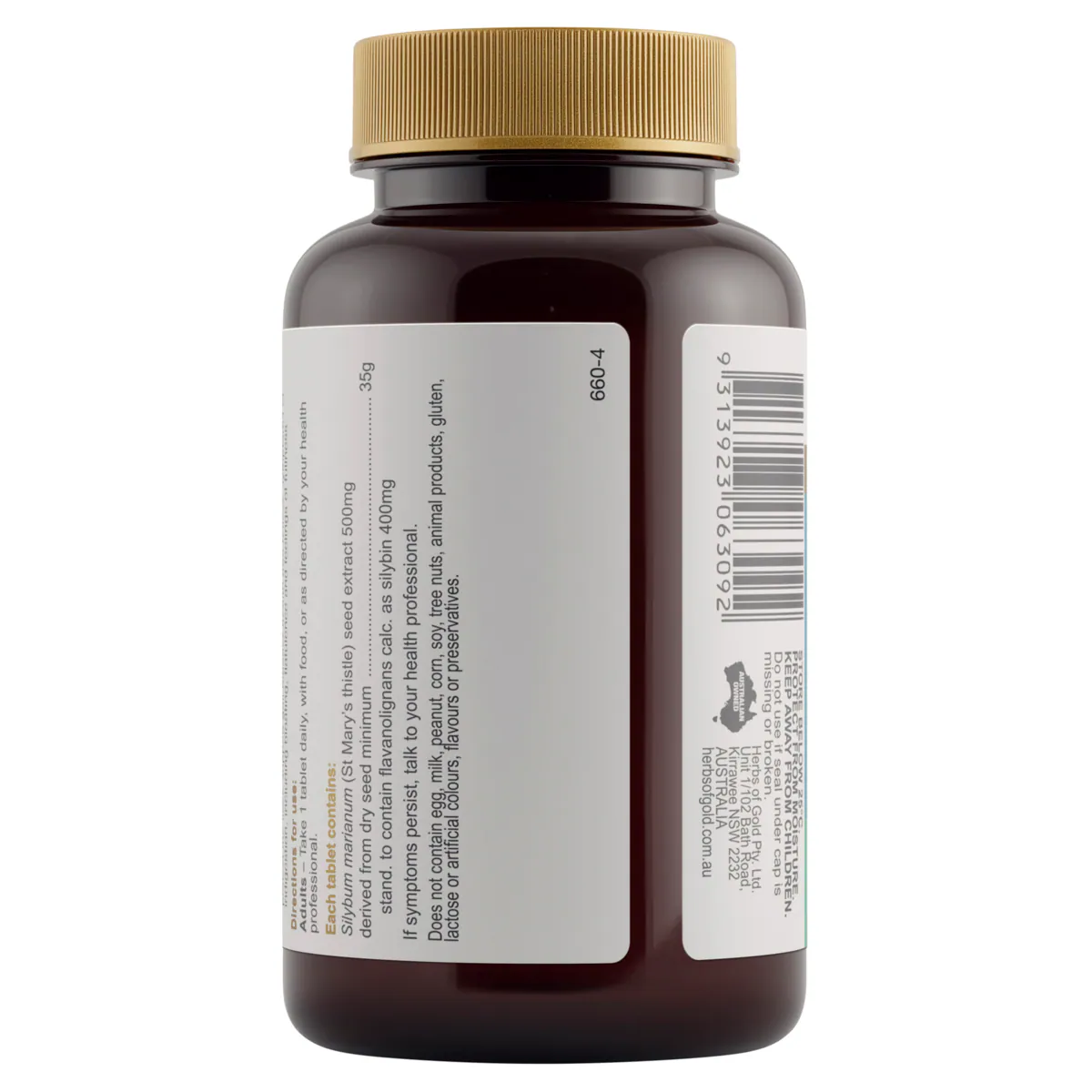 Thumbnail Herbs of Gold St Marys Thistle 35 000 60 Tablets