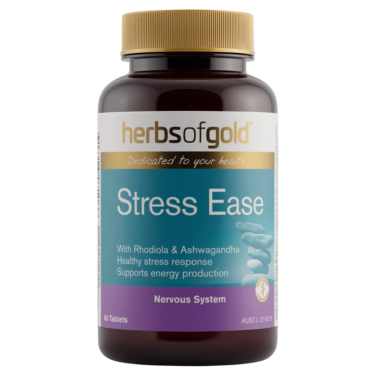 Thumbnail Herbs of Gold Stress Ease 60 Tablets