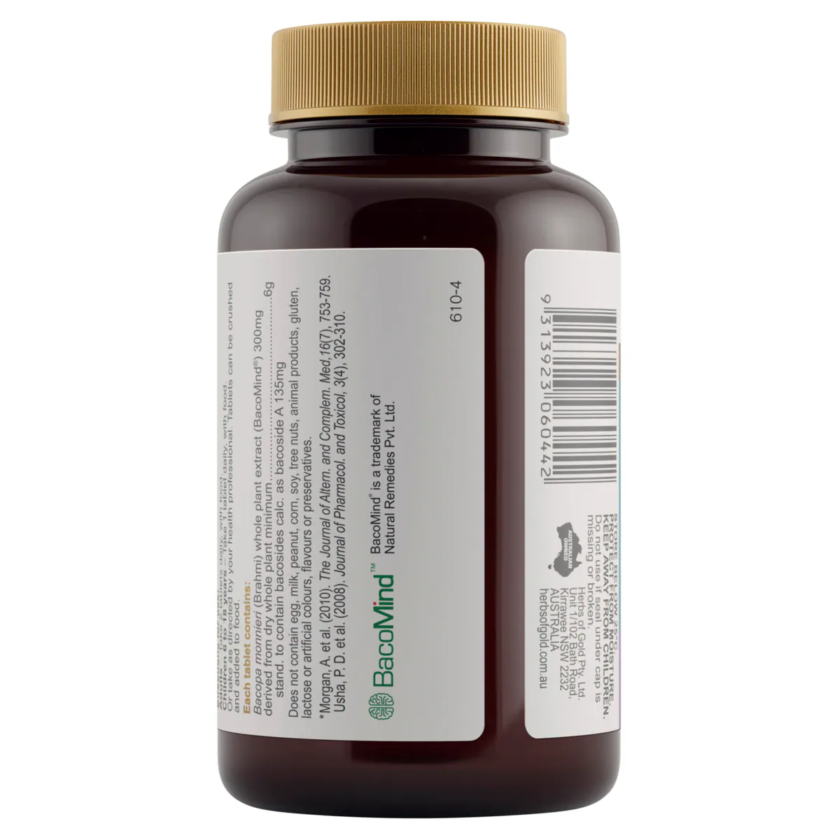 Thumbnail Herbs of Gold Super Brahmi 6000 60 Tablets