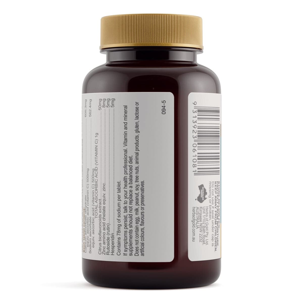 Thumbnail Herbs of Gold Vitamin C 1000 Plus 60 Tablets