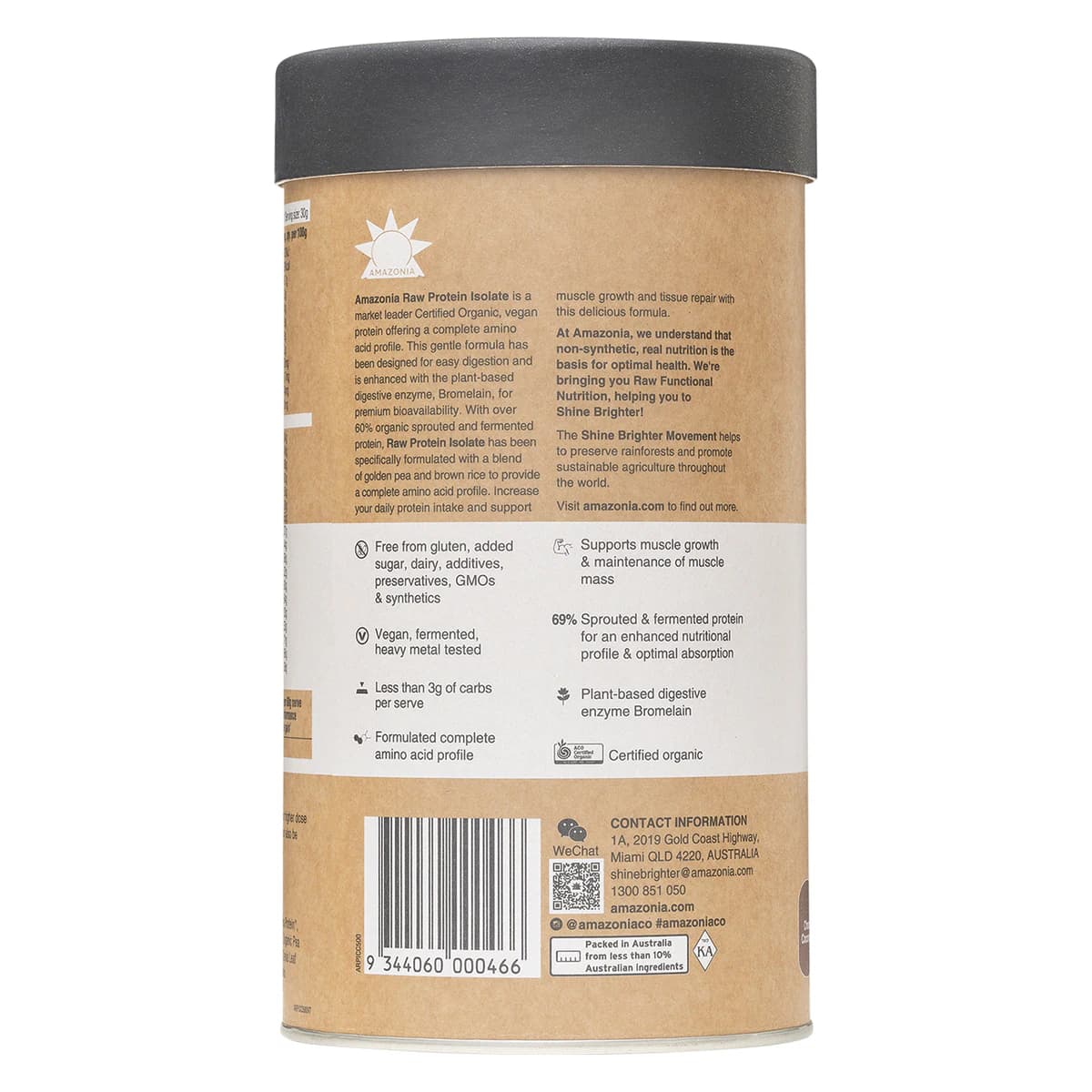 Thumbnail Amazonia Raw Protein Isolate Choc Coconut 500g