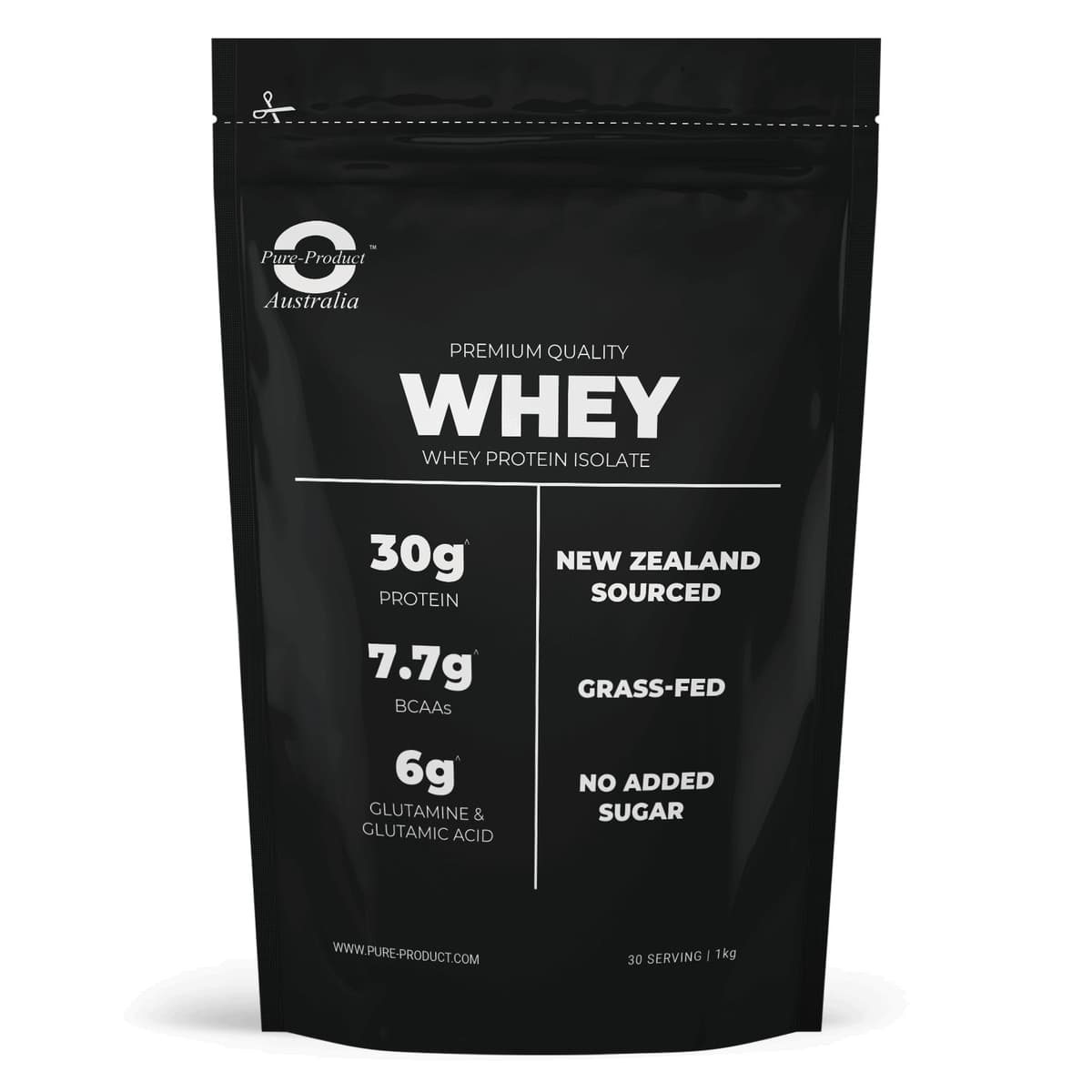 Thumbnail Pure Product Australia Whey Protein Isolate Vanilla 1kg