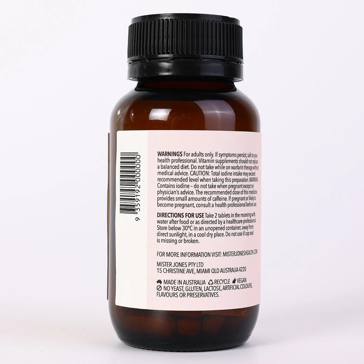 Thumbnail Mister Jones Rise + Shine 60 Tablets