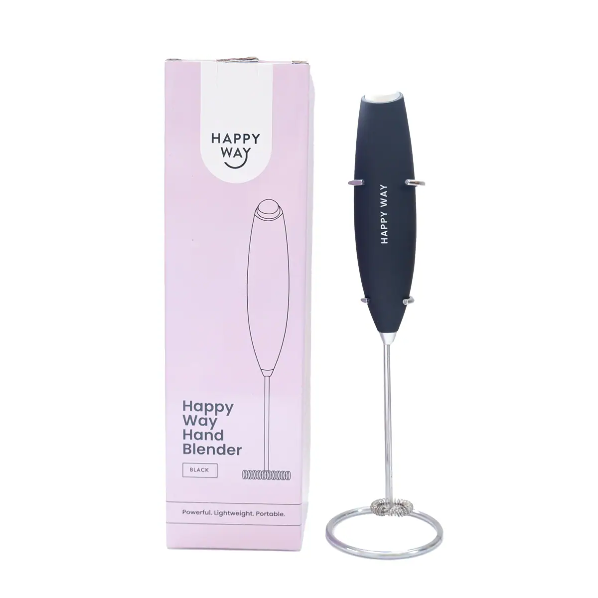 Thumbnail Happy Way Hand Blender & Stand Black