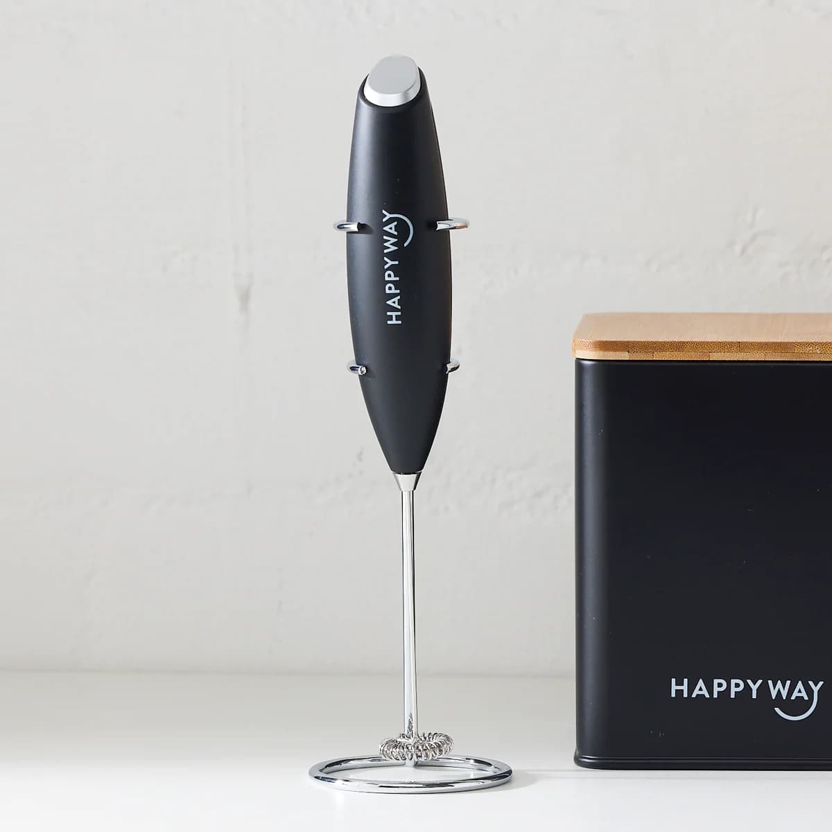 Thumbnail Happy Way Hand Blender & Stand Black