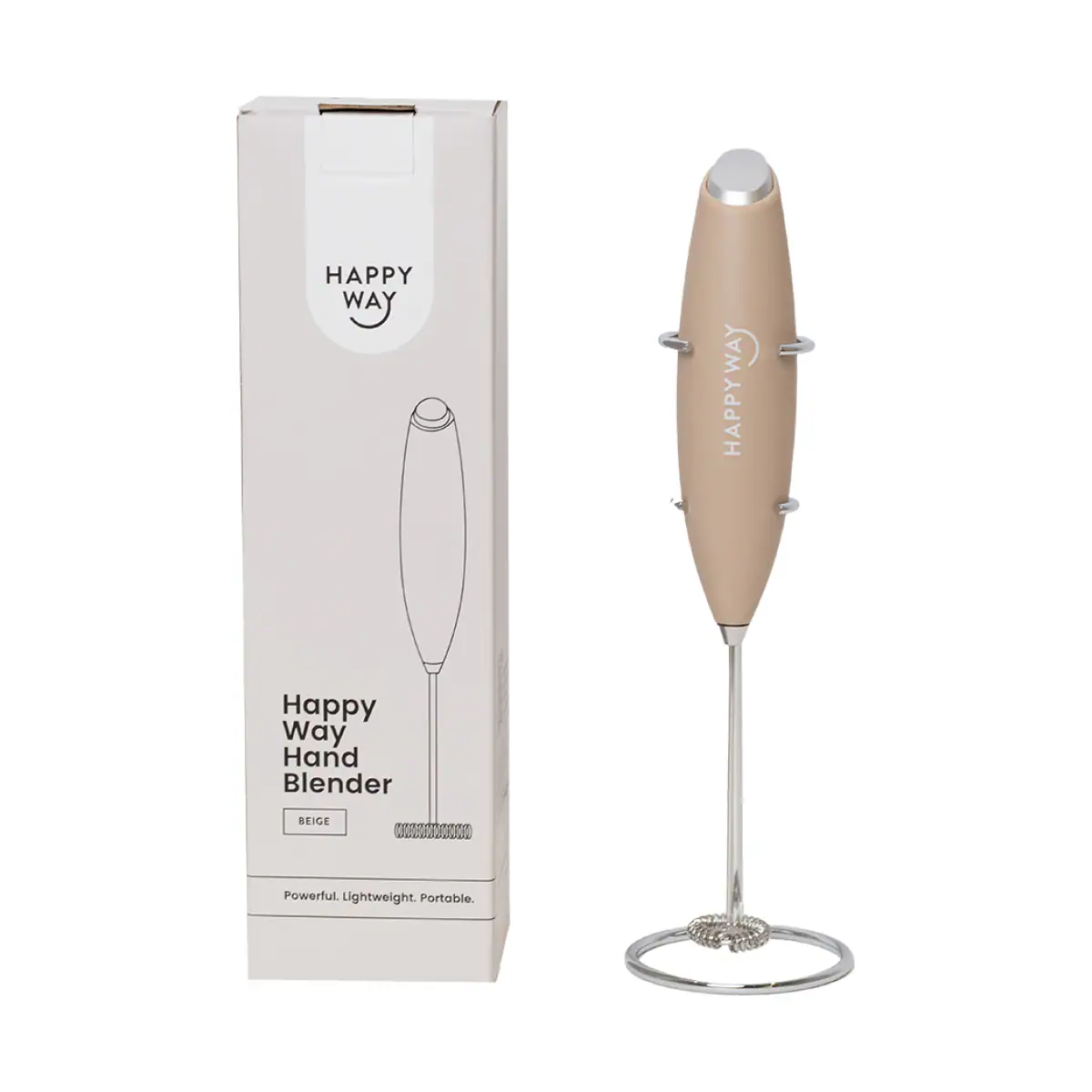 Thumbnail Happy Way Hand Blender & Stand Beige