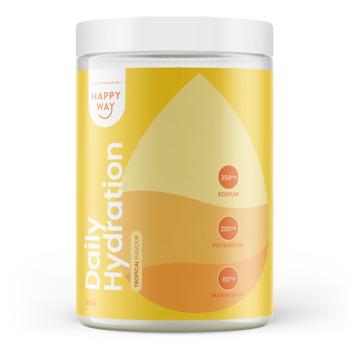 Thumbnail Happy Way Tropical Daily Hydration Powder 300g