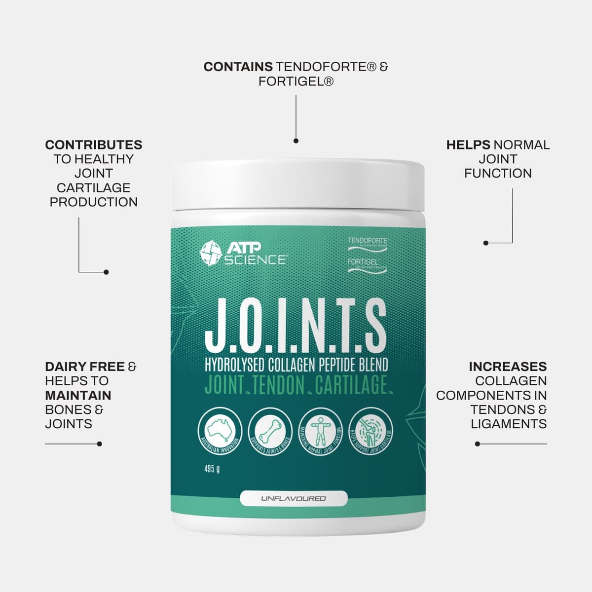 Thumbnail ATP Science J.O.I.N.T.S Powder Unflavoured 495g