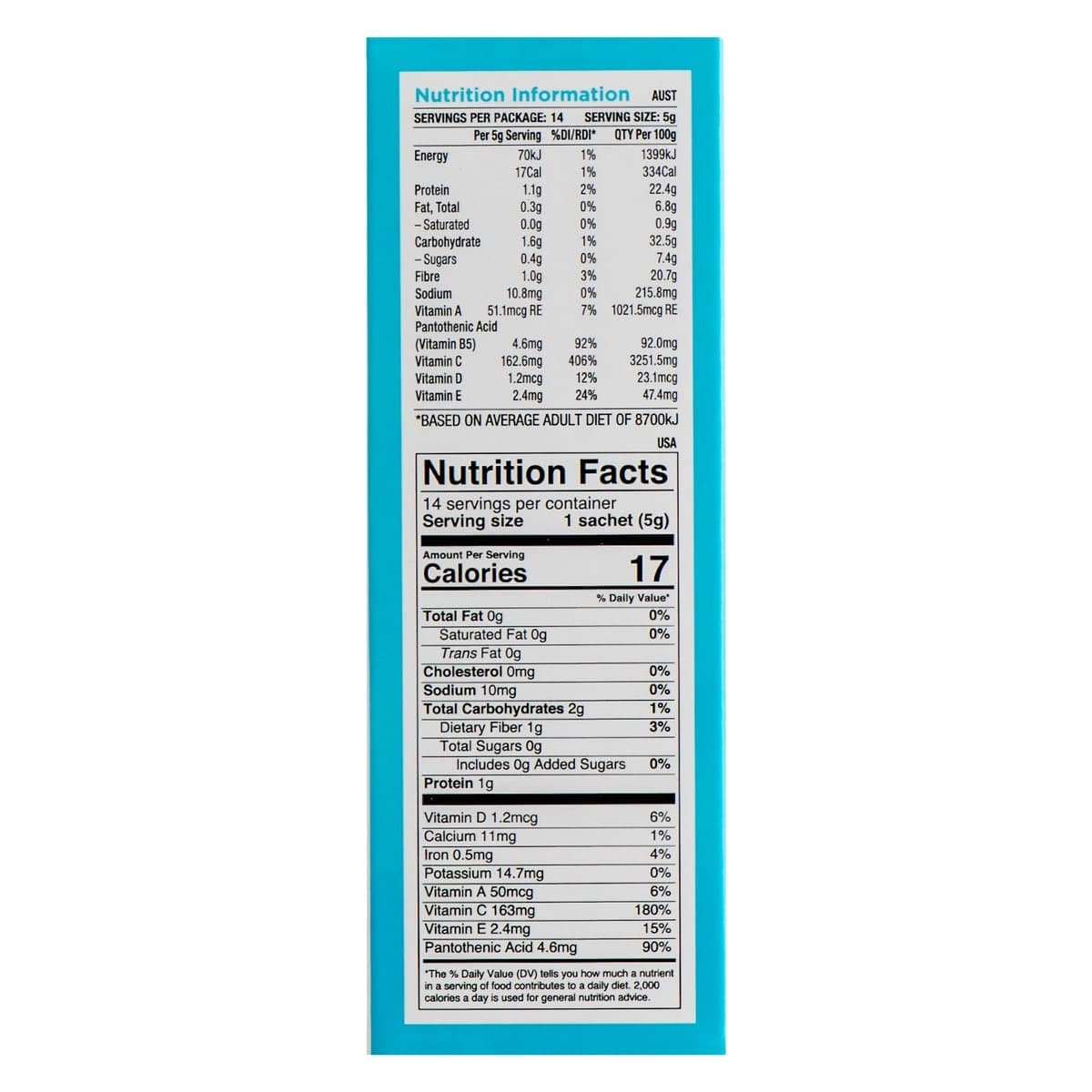 Thumbnail SkinB5 Clear Skin Superfood Booster 5g x 14 sachets
