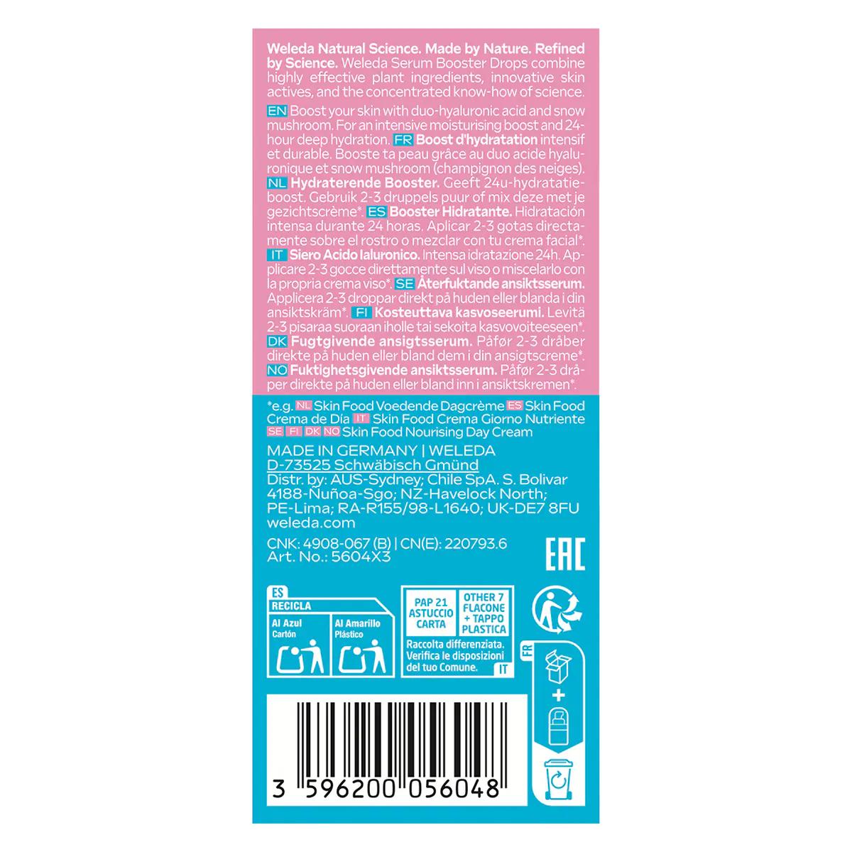 Thumbnail Weleda Hyaluronic Moisture Serum Drops 30ml