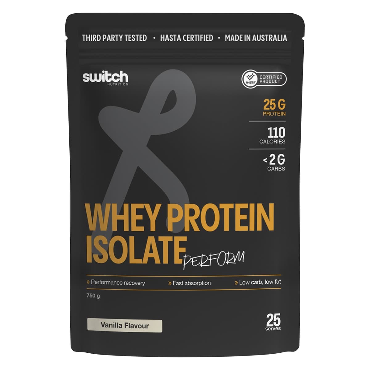 Thumbnail Switch Nutrition Perform WPI Vanilla 750g