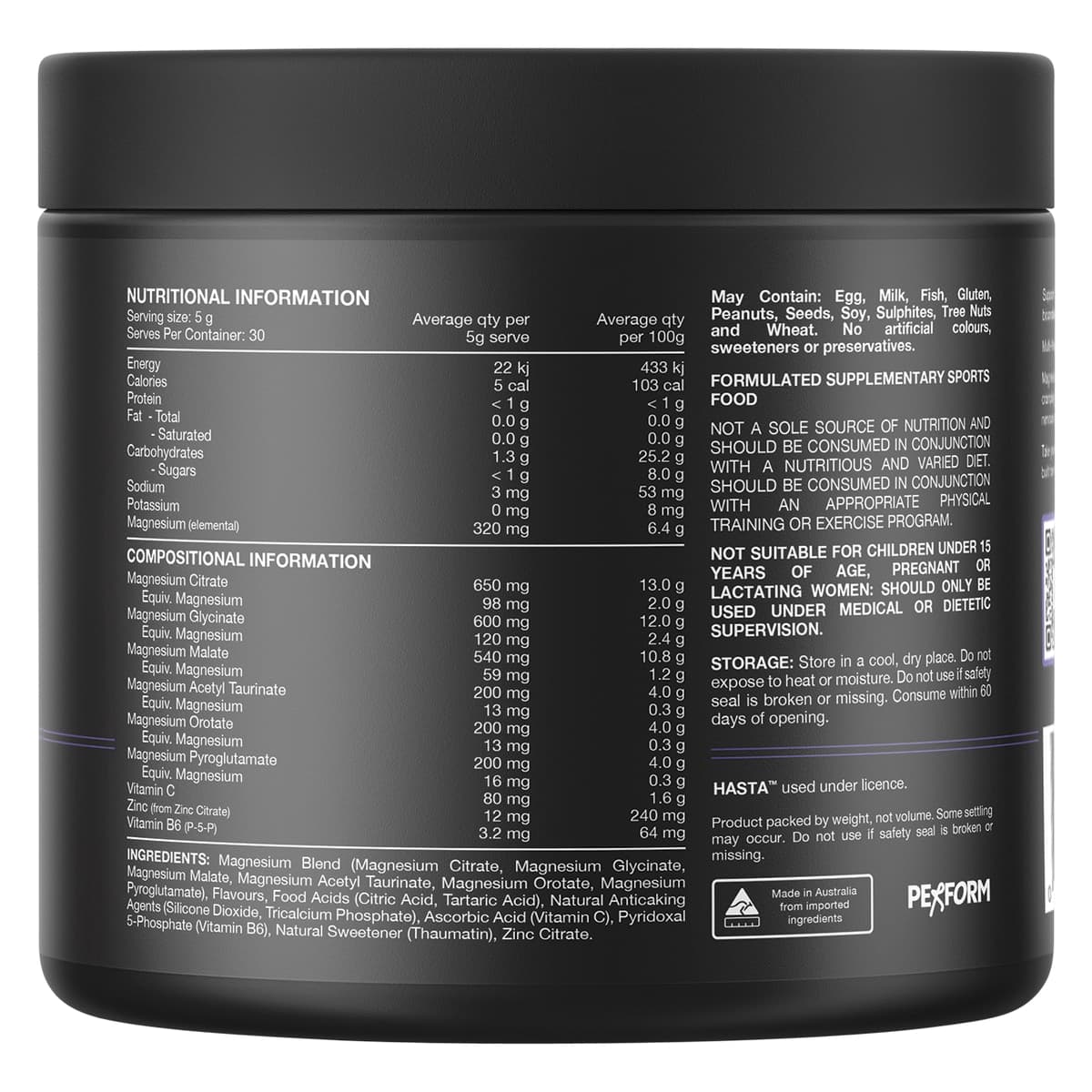 Thumbnail Switch Nutrition Multi-Mag Perform Powder Raspberry 150g