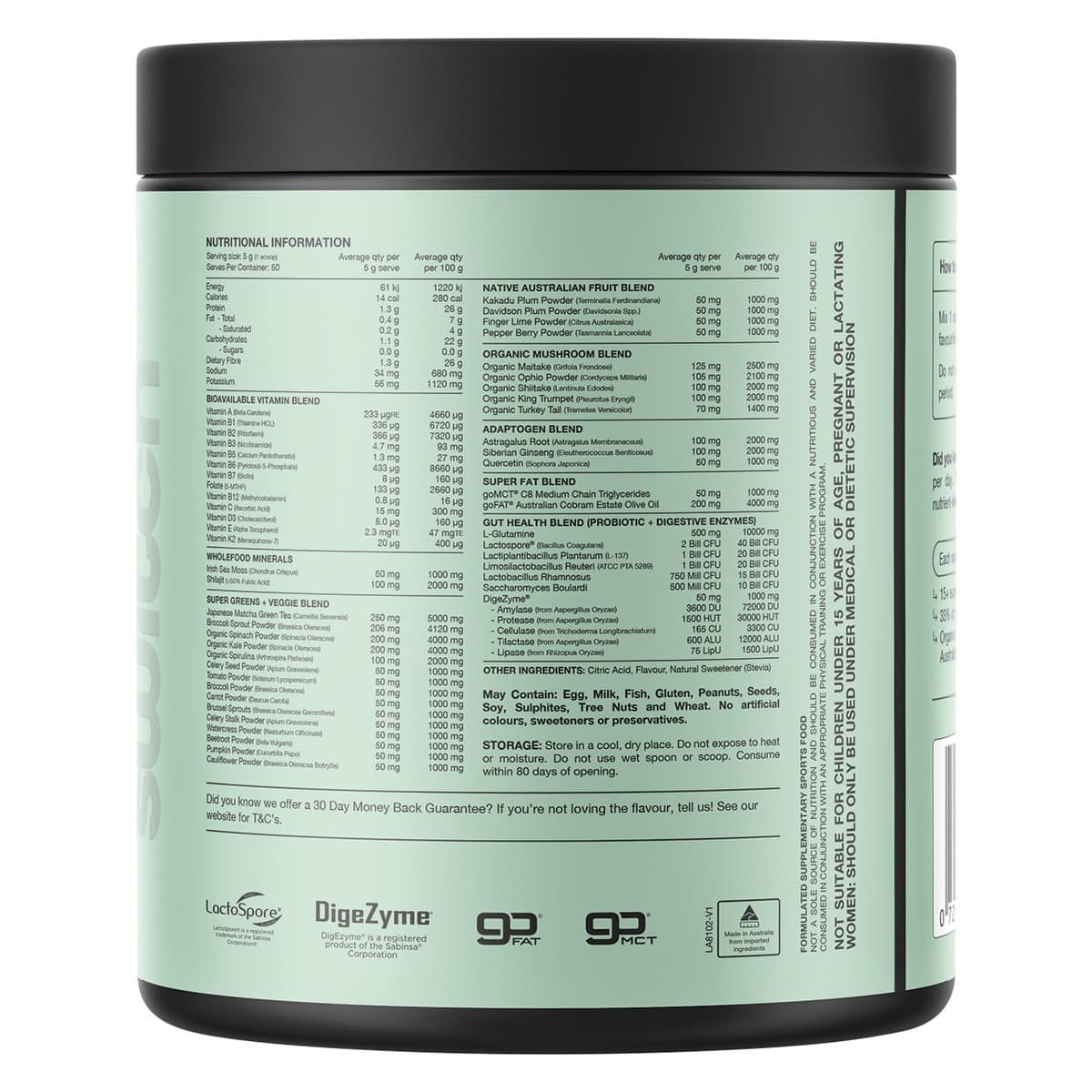 Thumbnail Switch Nutrition Greens Powder Fruit Juice 250g