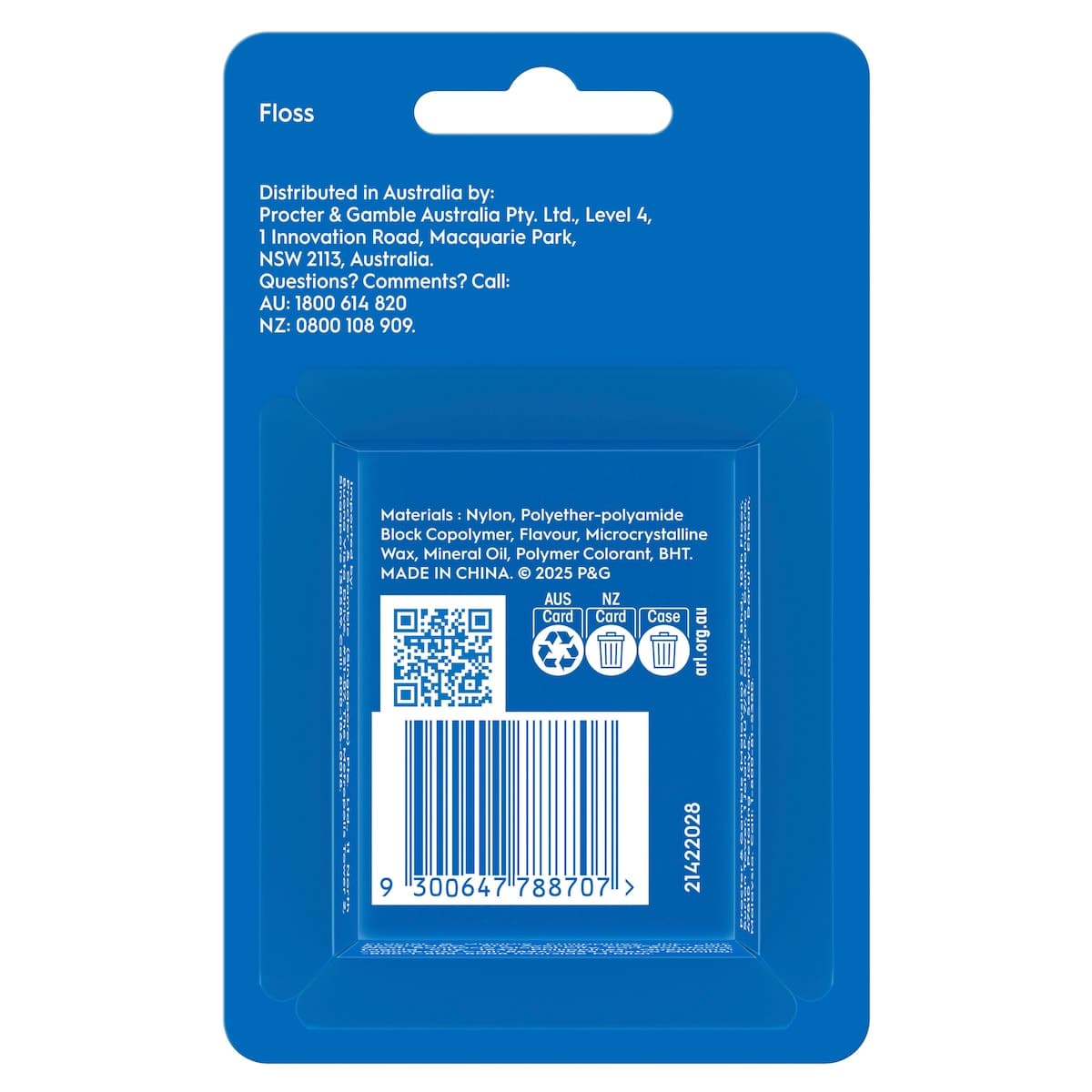 Thumbnail Oral B Satin Floss Mint Flavour 25m