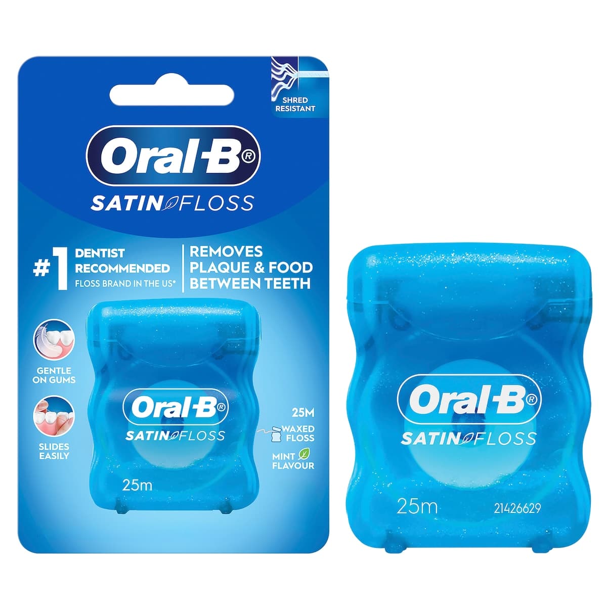 Thumbnail Oral B Satin Floss Mint Flavour 25m