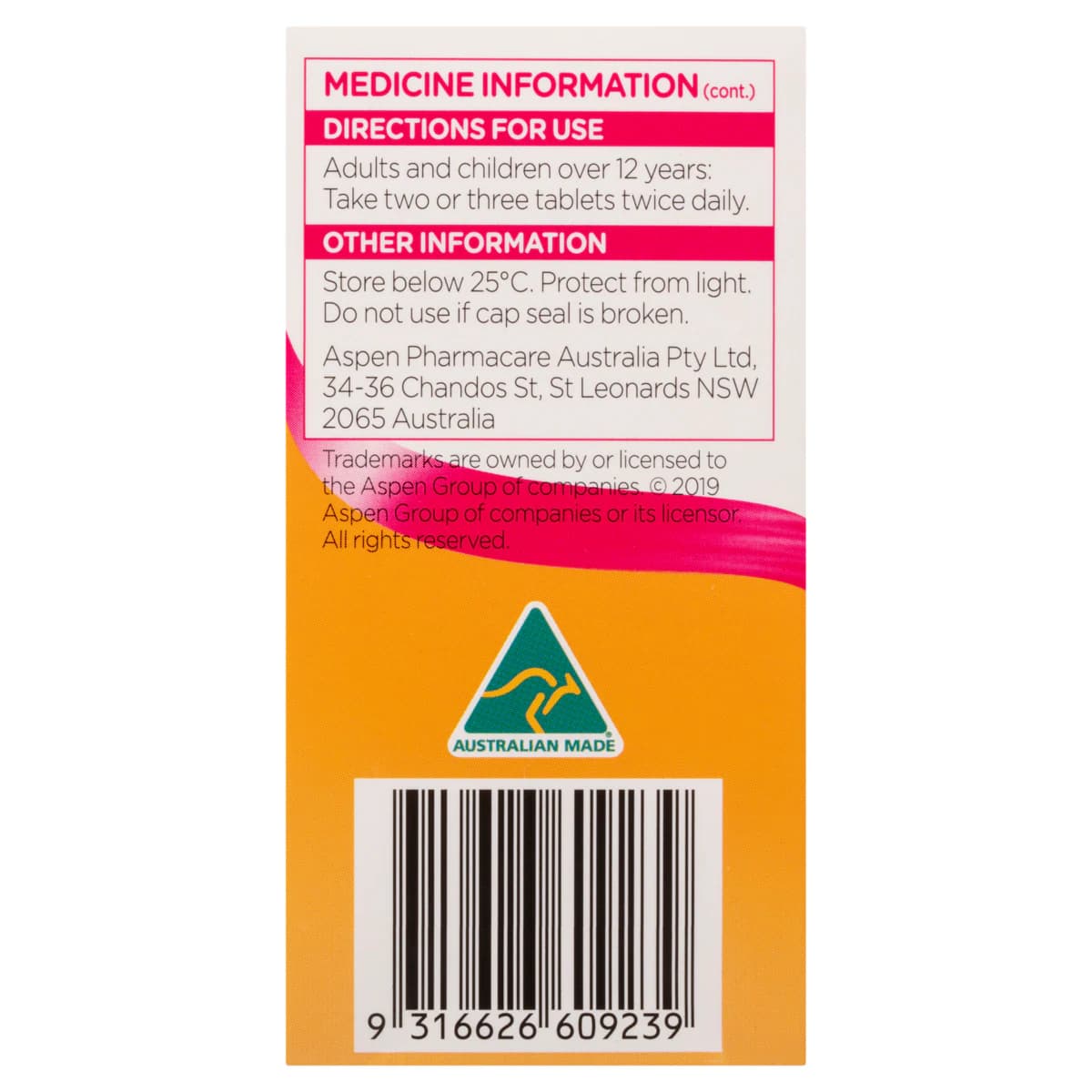 Thumbnail Coloxyl 50mg Constipation Relief 100 Tablets