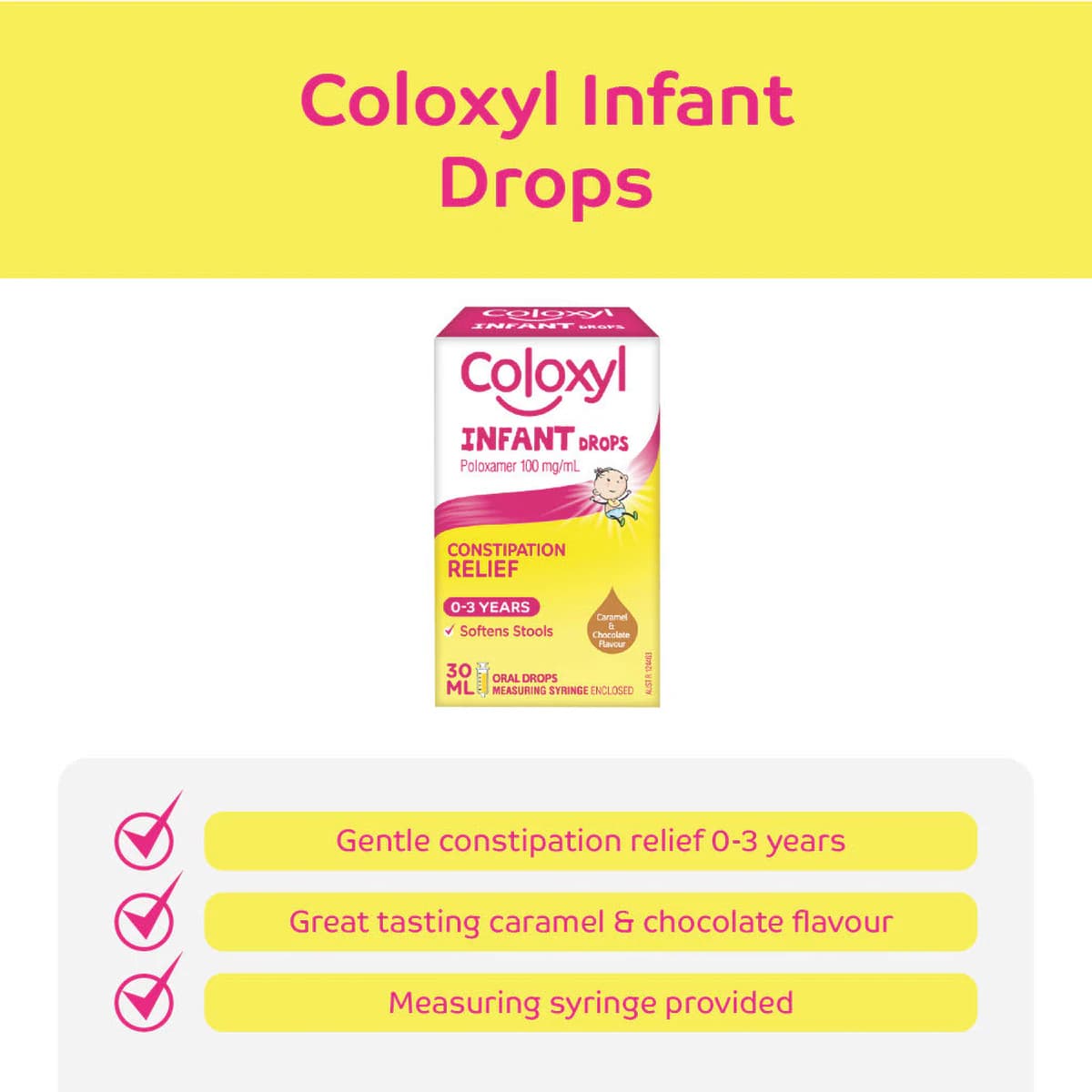 Thumbnail Coloxyl Infant Drops 30ml