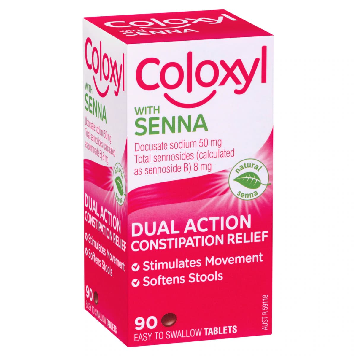 Thumbnail Coloxyl with Senna 90 Tablets