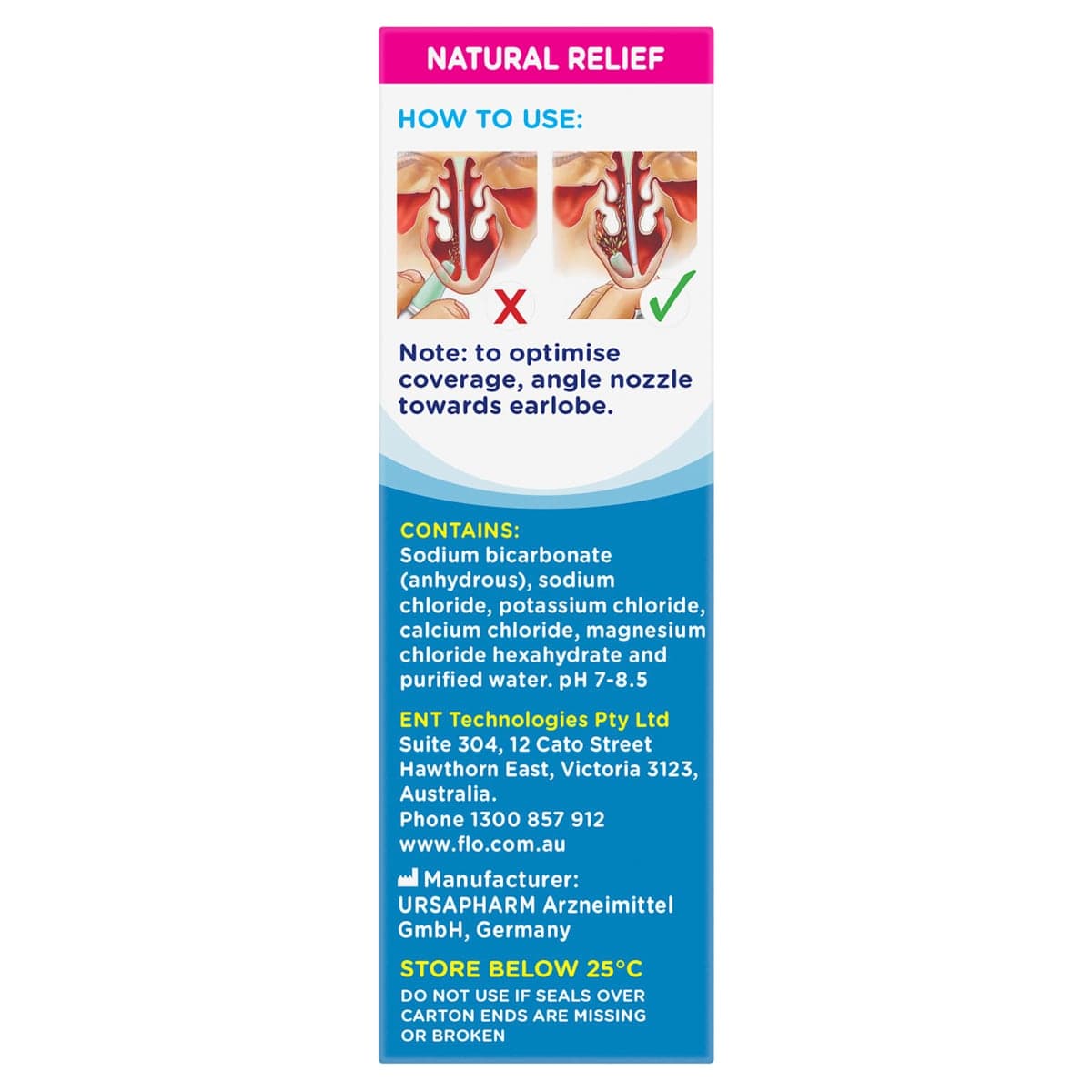 Thumbnail Flo Saline Plus Nasal Spray 30ml