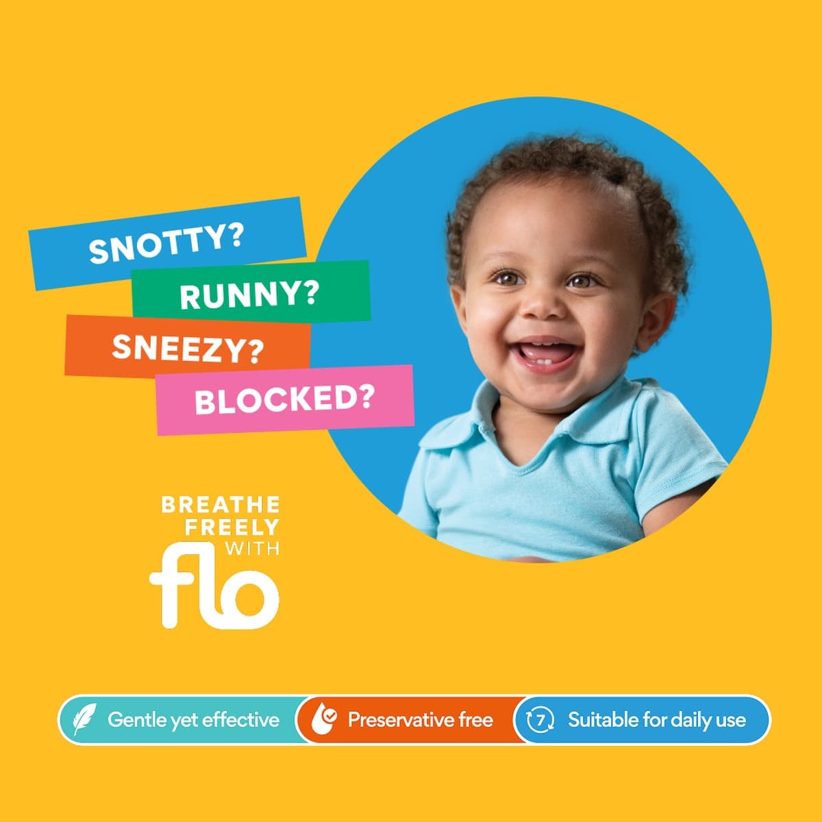 Thumbnail Flo Baby Saline Nasal Spray 15ml