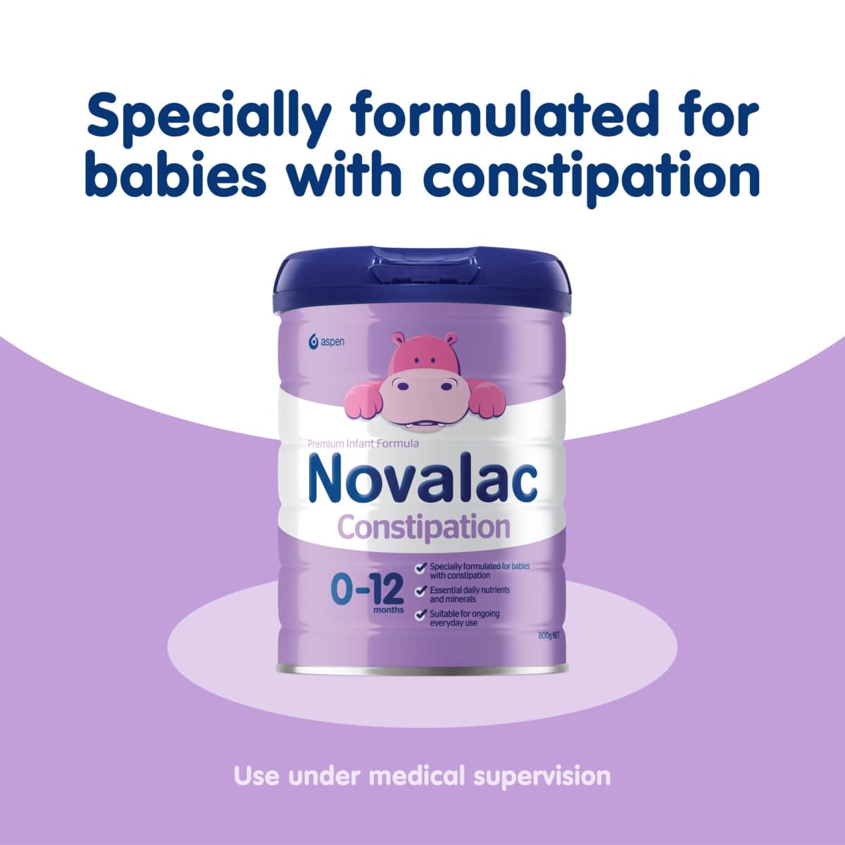 Thumbnail Novalac Constipation Infant Formula 800g