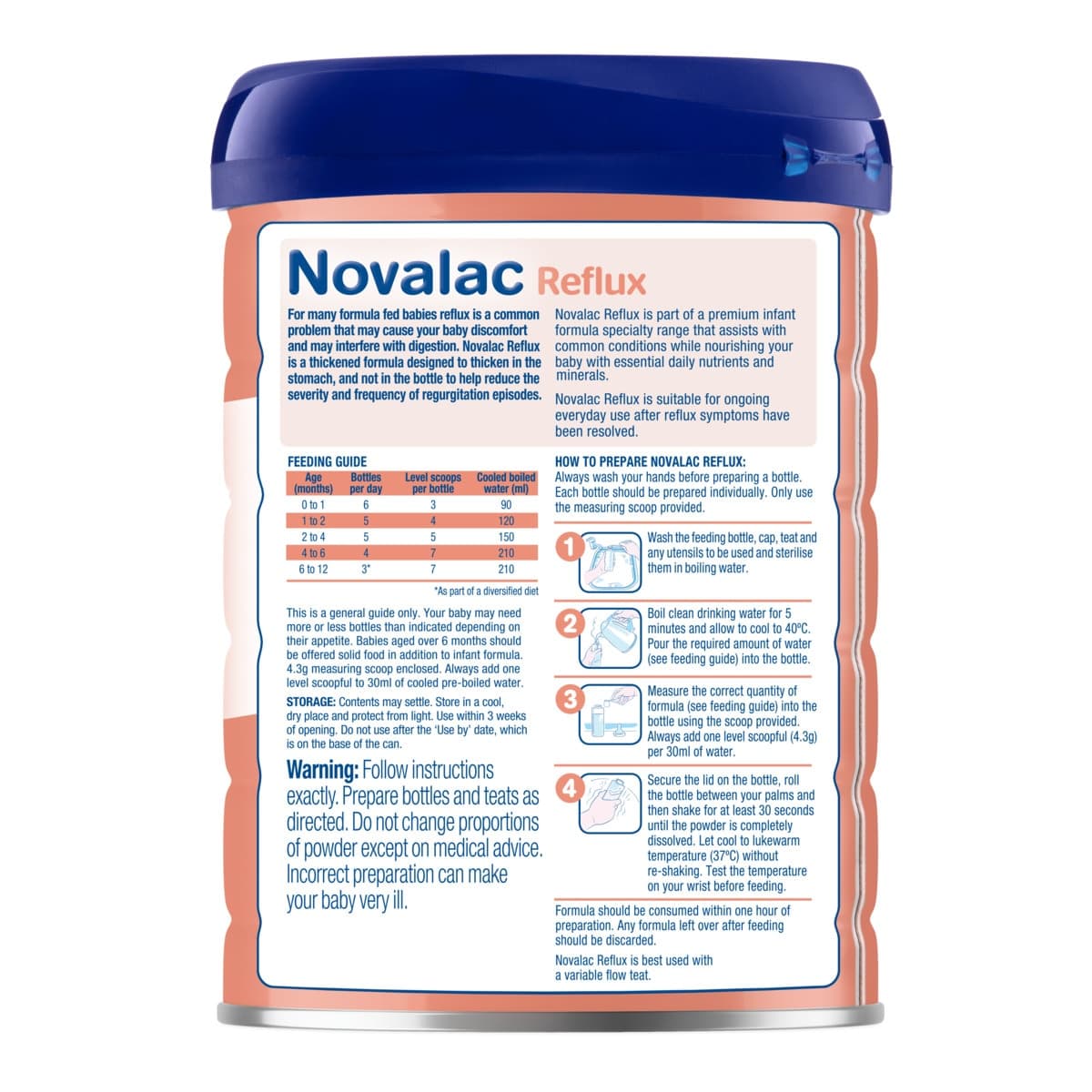 Thumbnail Novalac Anti Reflux Premium Infant Formula 800g