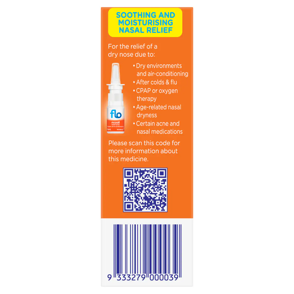 Thumbnail Flo Nozoil Nasal Spray 15ml