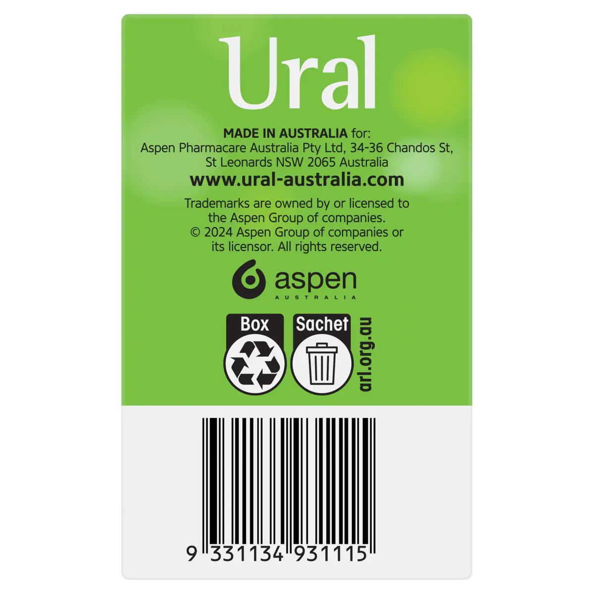 Thumbnail Ural Effervescent Powder Cranberry 28 x 4g Sachets