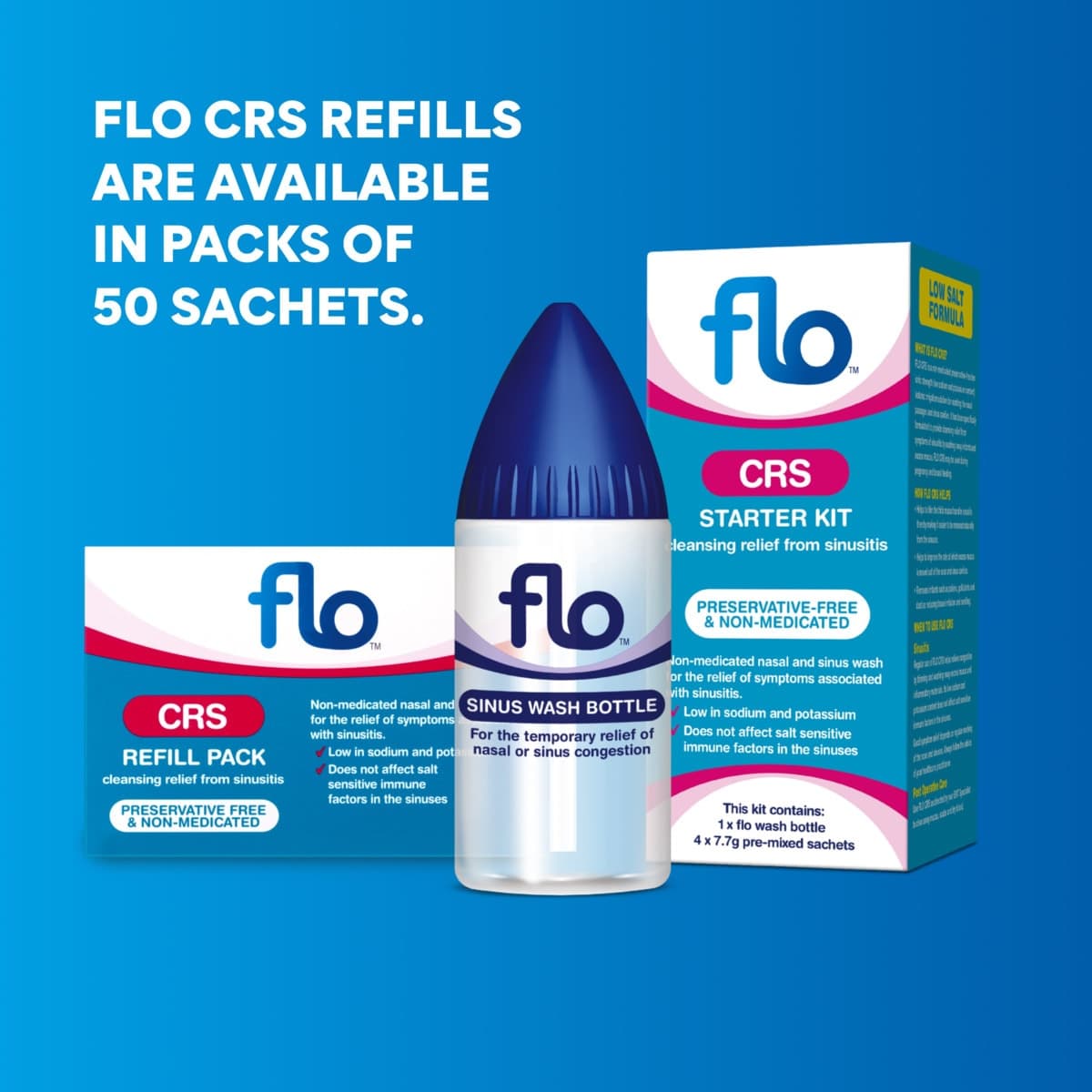 Thumbnail Flo CRS Refill 50 Sachets