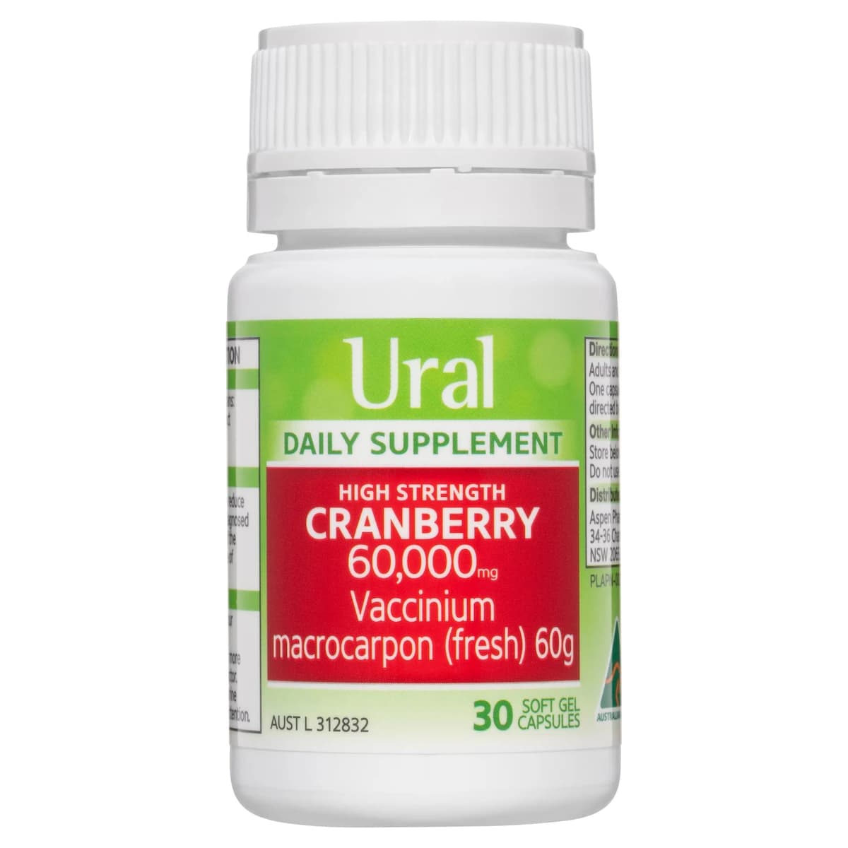 Thumbnail Ural High Strength Cranberry 60000mg 30 Capsules