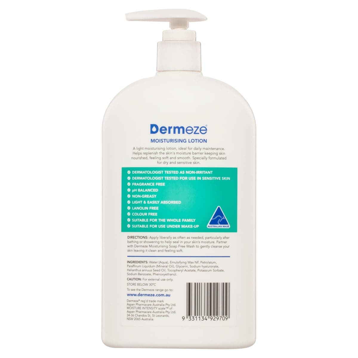 Thumbnail Dermeze Moisturising Lotion 500ml