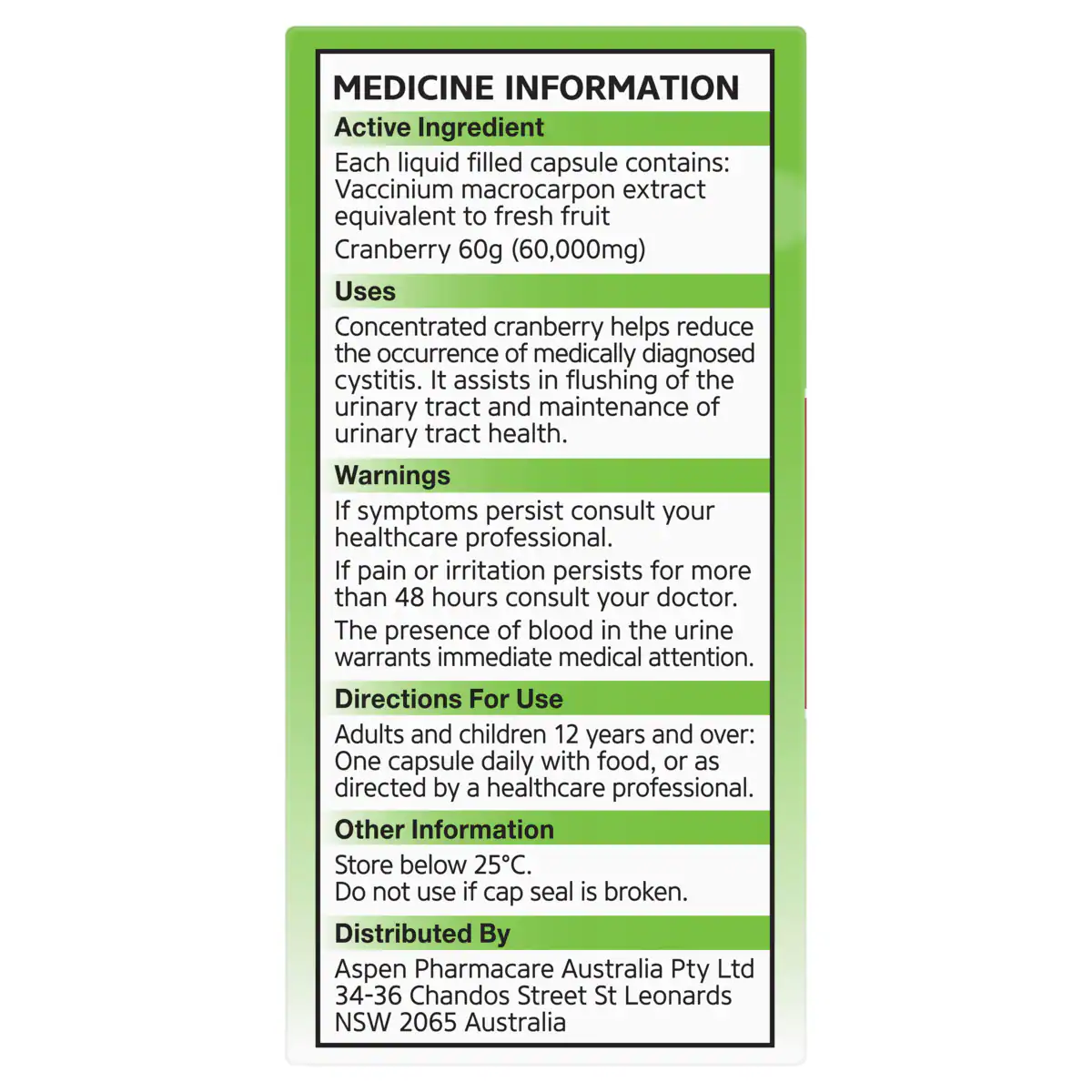 Thumbnail Ural High Strength Cranberry 60000mg 90 Capsules