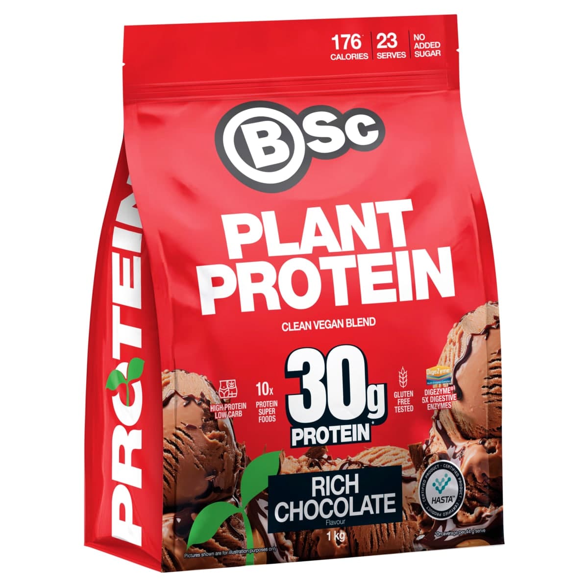 Thumbnail BSc Clean Plant Protein Rich Chocolate 1kg