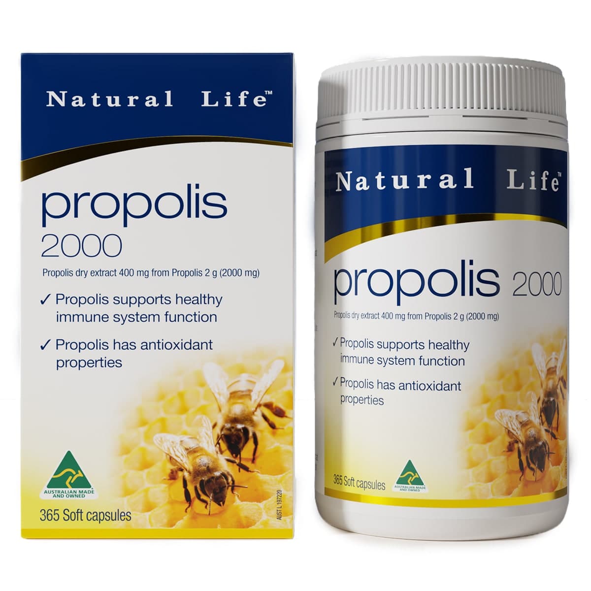 Thumbnail Natural Life Propolis 2000mg 365 Capsules