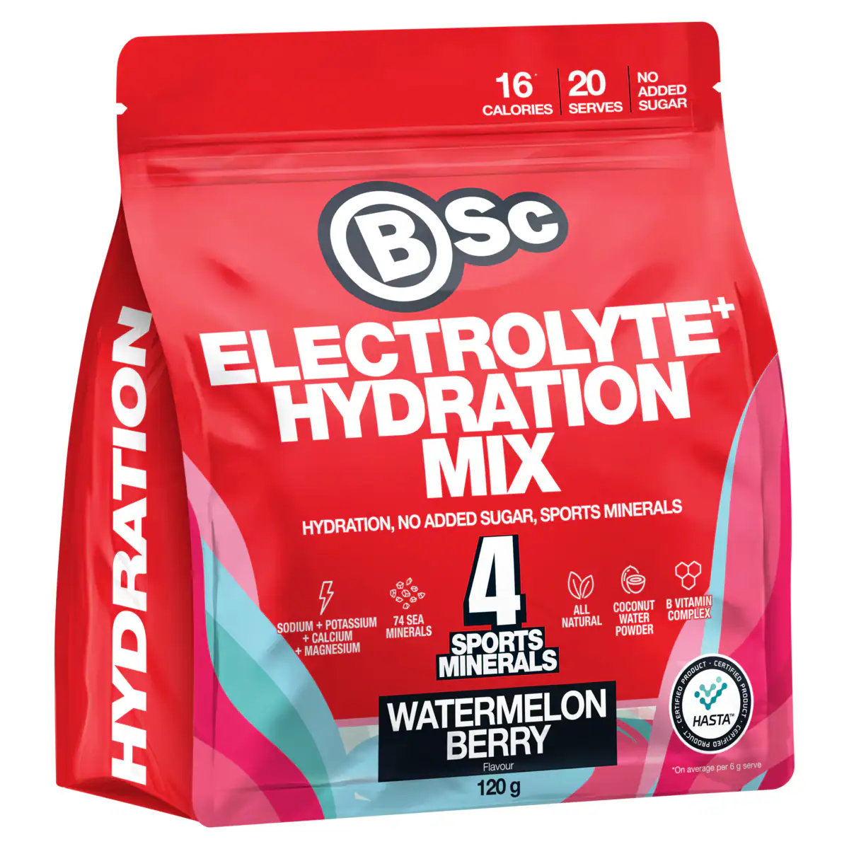 Thumbnail BSc Electrolyte+ Hydration Mix Watermelon Berry 120g